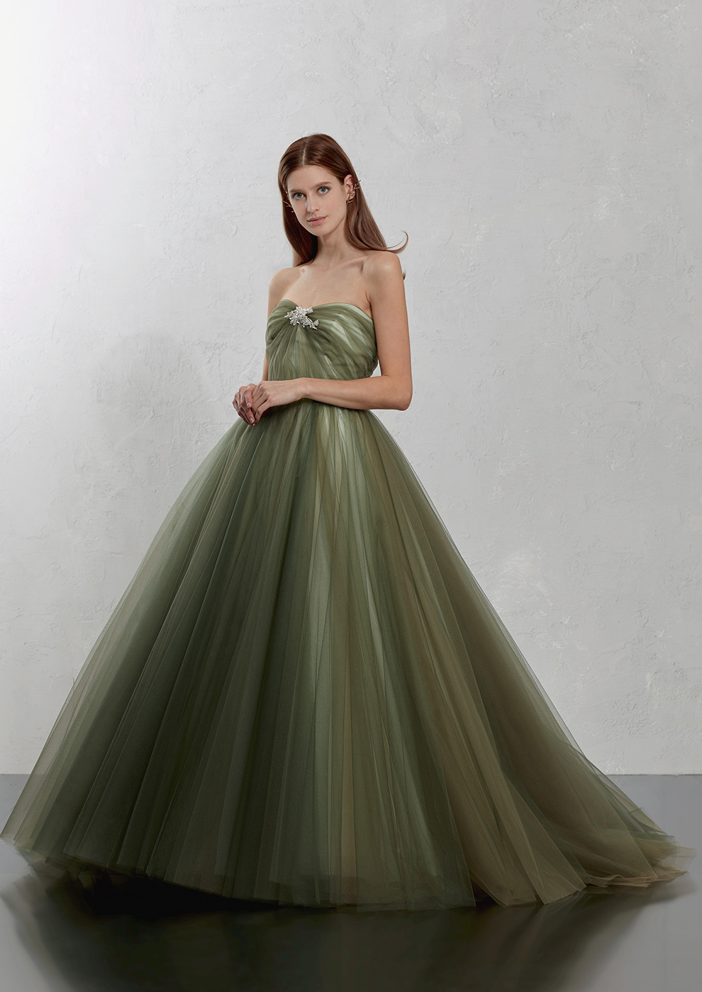 ウェディングドレス人気カラー 緑・グリーン＜2021年最旬人気カラー 